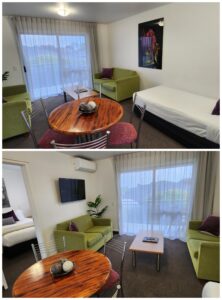luxurious rooms at Greens Motel